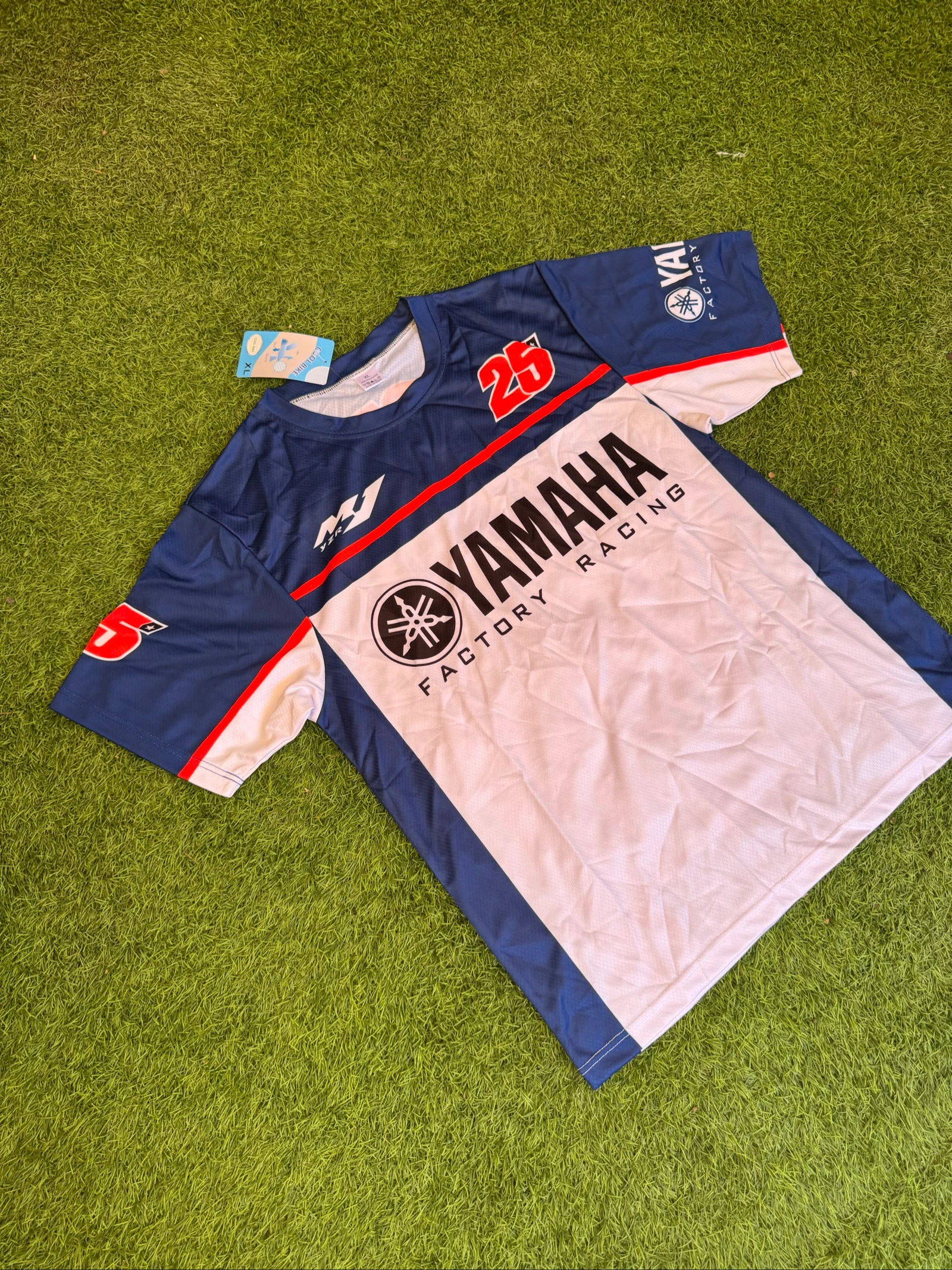 Maillot Yamaha Factory Racing #25 – T-shirt Performance Motocross – photo 3